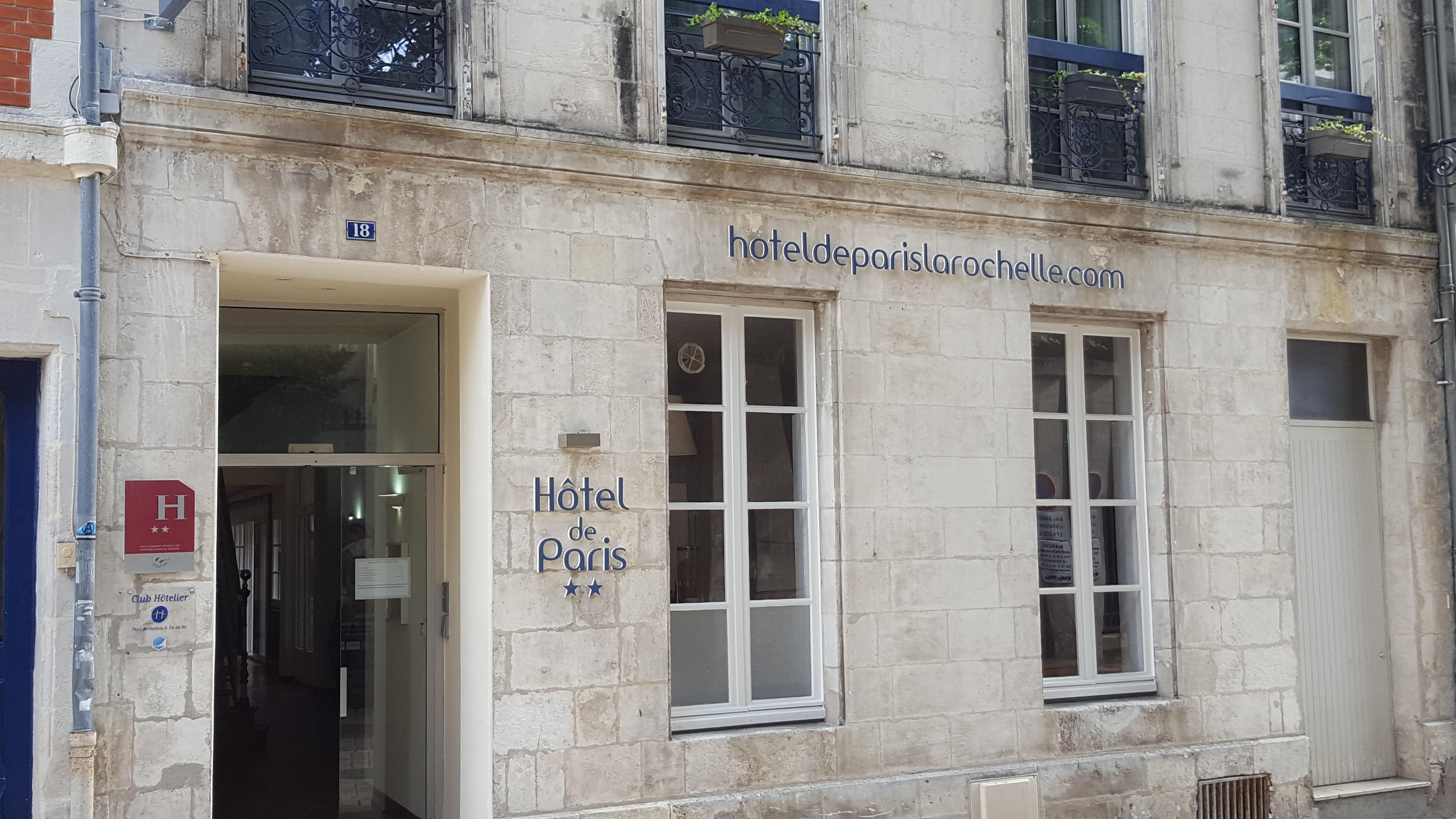 Hotel De Paris La Rochelle  Eksteriør billede